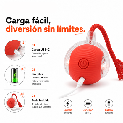 Pelota Interactiva para Mascotas
