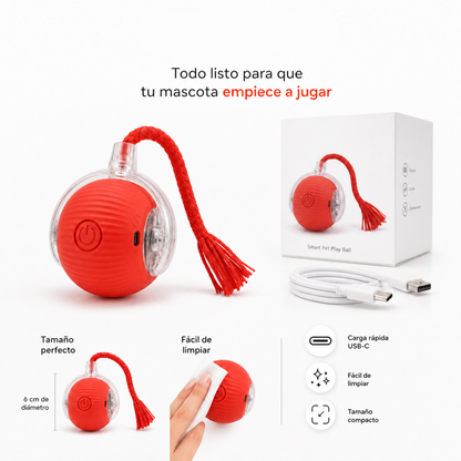 Pelota Interactiva para Mascotas